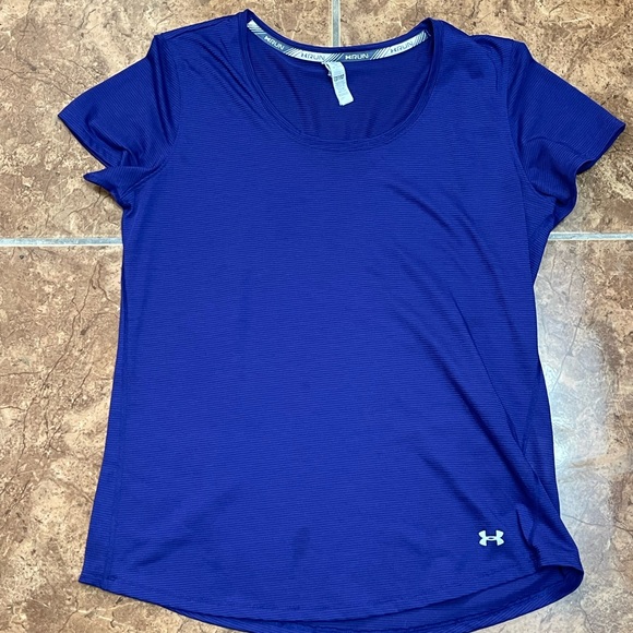 Under Armour Women's Purple Short Sleeve - Picture 3 of 8